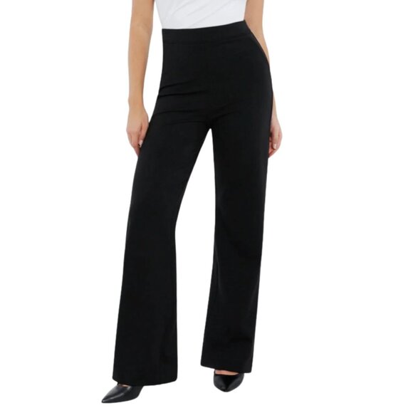 NWT Express Classic Wide Leg High Rise Pants With Side Zipper - Picture 1 of 9